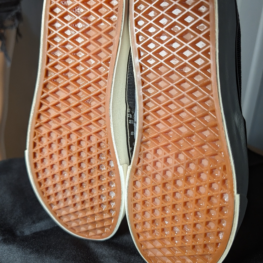 VANS Patchwork lace up Skate Shoes Men’s 7.5 Womens 9 - Picture 8 of 9